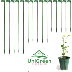 Set 10 cọc giá đỡ cố định lan, các loại cây trồng không bị ngã, Size 27cm, 37cm,48cm,58cm