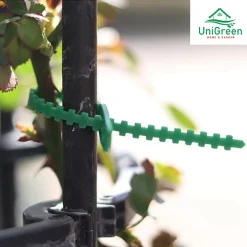 Dây rút nhựa hỗ trợ cây leo 13cm, 17cm, tái sử dụng nhiều lần