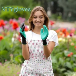 Găng Tay Làm Vườn, Có Móng Vuốt, Bảo Vệ Tay, Độ Bền Cao, Chống Thấm Nước