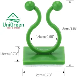 SET 10 MÓC DÁN TƯỜNG CHO CÂY LEO