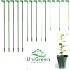 Set 10 cọc giá đỡ cố định lan, các loại cây trồng không bị ngã, Size 27cm, 37cm,48cm,58cm - UNIGREEN HOME&GARDEN