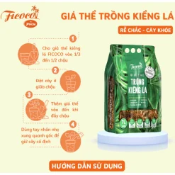GIÁ THỂ TRỒNG KIỂNG LÁ 7L