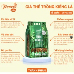 GIÁ THỂ TRỒNG KIỂNG LÁ 7L