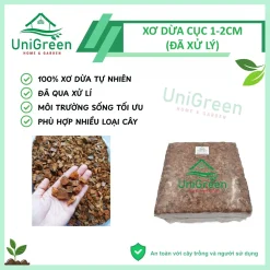 Xơ Dừa Cục 1-2cm Nén Kiện 4.5kgs, Đã Xử Lý Theo Chuẩn Xuất Khẩu